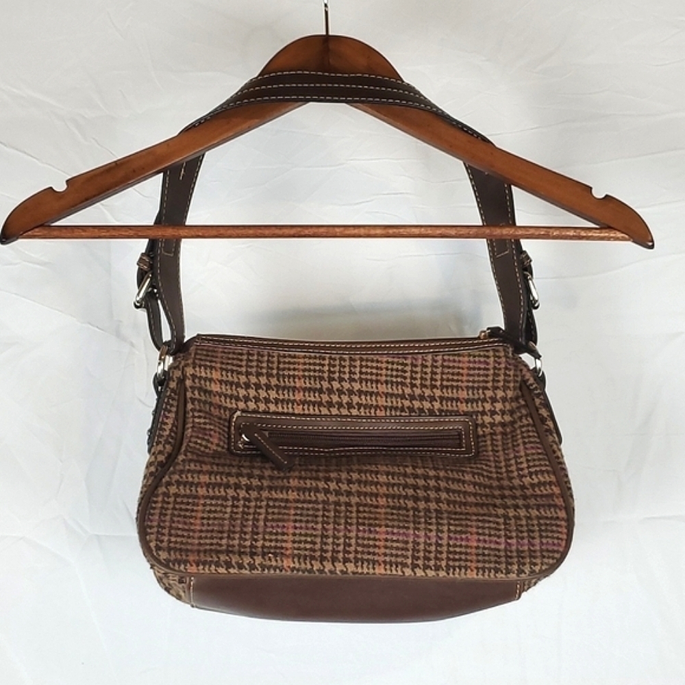 Y2K Plaid Houndstooth Shoulder Bag - Picture 5 of 10